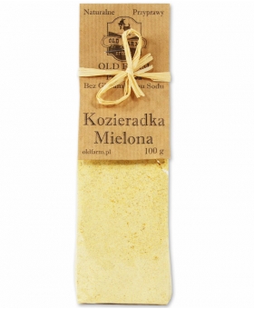 KOZIERADKA NASIONA MIELONE 100 G FENUGREEK ZMIELONE ZIARNA